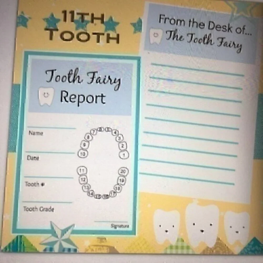 8x8 Hardcover Boys First Tooth book